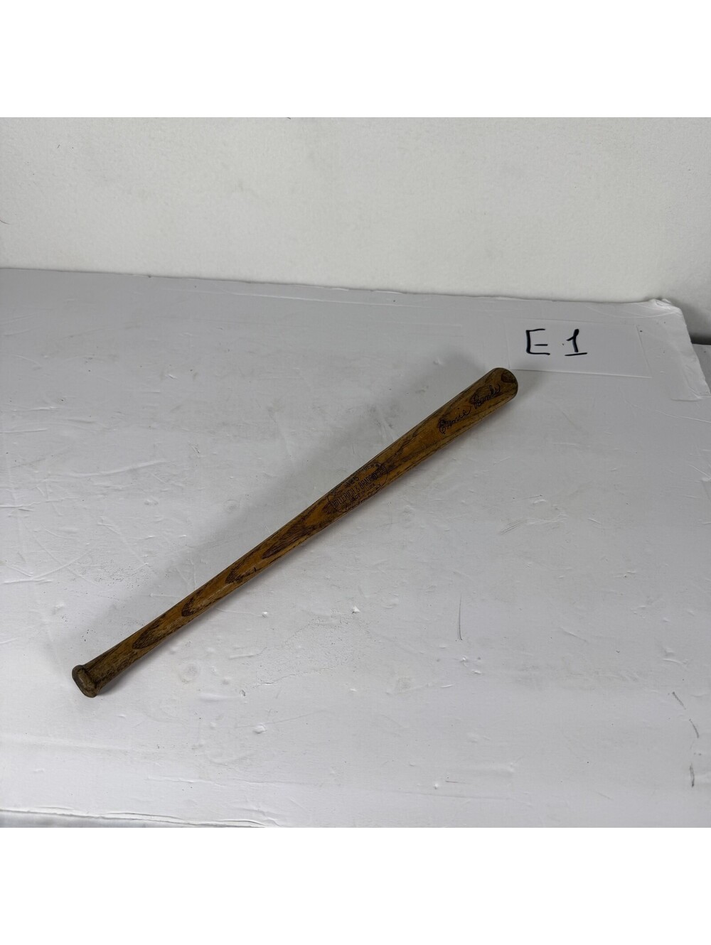 Vintage Louisville Slugger 125 Ernie Banks Baseball Bat - Storage E1